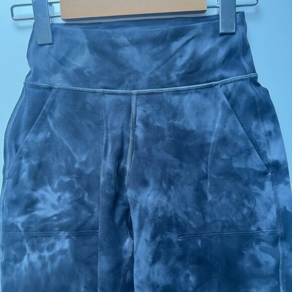 Lululemon Align High Rise Jogger Diamond Dye Graphite Size 2 - Picture 3 of 6